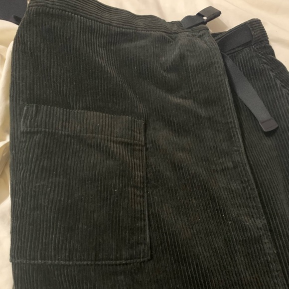 Corduroy Wrap-Around Skirt - Picture 4 of 4